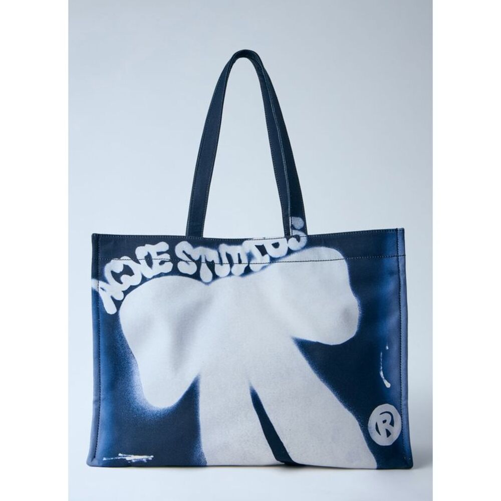 Acne Studios Men Logo Shopper Tote Bag - Picture 6 of 7